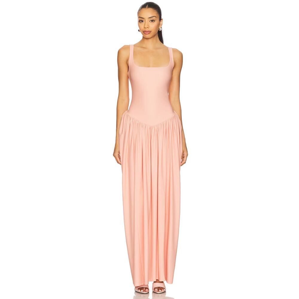 Mariandree Gaitan REVOLVE Viana Dress in Coral Women's Small Prom Wedding